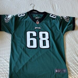 Philadelphia Eagles NFL Replica Nike Jersey Number 68 Jordan Mailata